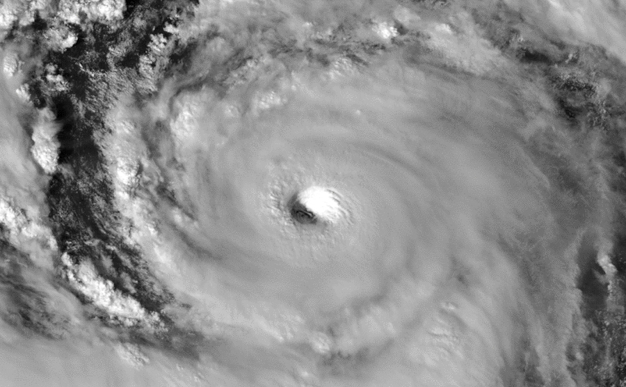 Hurricane Epsilon, courtesy of NOAA.